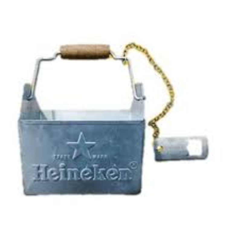 SECCHIELLO HEINEKEN ALLUMINIO CON APRIBT (1 pz)